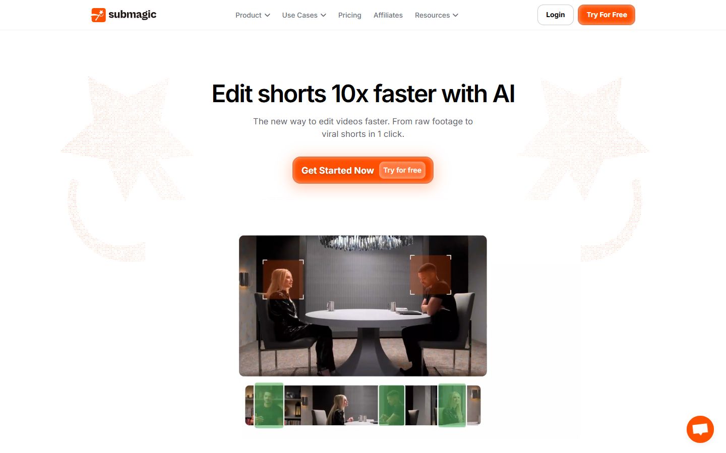Submagic's homepage